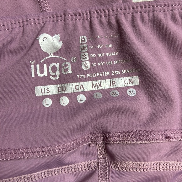 🚨FiNAL SALE! Large purple buttery soft leggings EUC - Picture 4 of 6